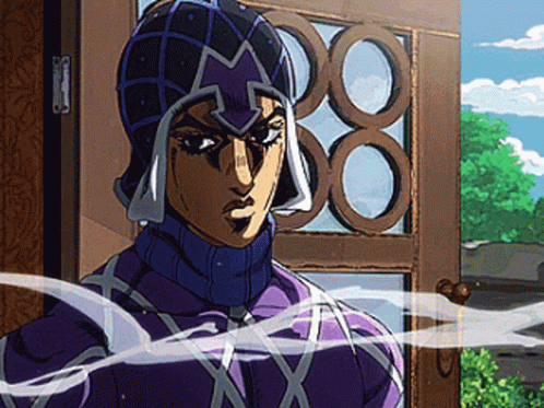 Cartoon Character In Purple Outfit GIF
