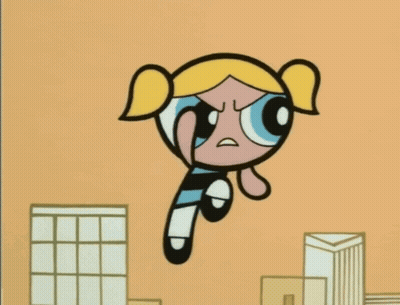 Cartoon Character In Purple Outfit GIF