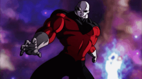 Cartoon Character In Red And Black Suit GIF