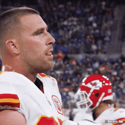 Cartoon Character In Red Chiefs Sweatshirt GIF