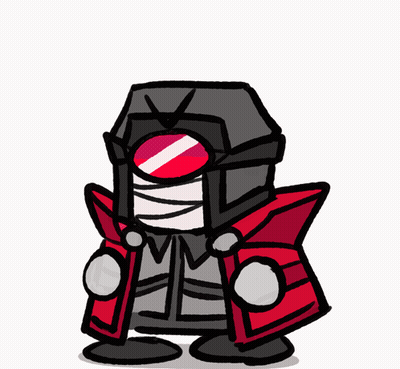 Cartoon Character In Red Coat And Hat GIF
