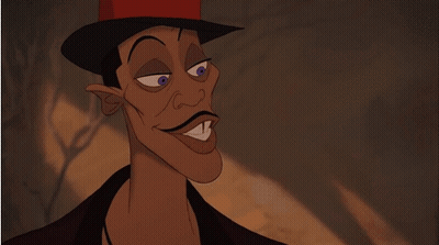 Cartoon Character In Red Hat And Purple Eyes GIF