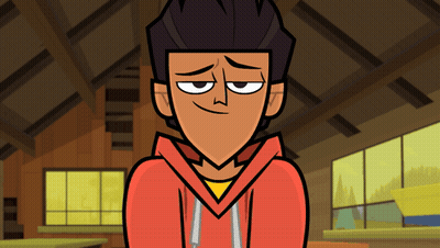 Cartoon Character In Red Hoodie And Yellow Shirt GIF