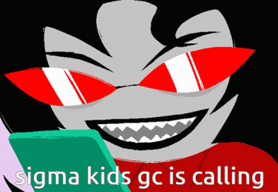Cartoon Character in Red Sunglasses Sigma Kids Gc Is Calling