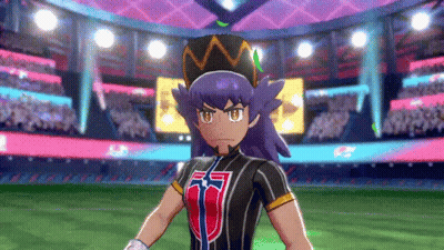 Cartoon Character In Stadium Hat And Striped Shirt GIF