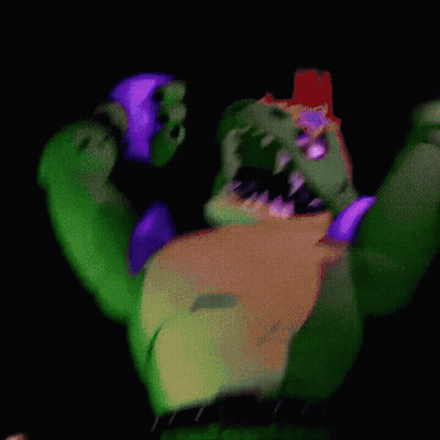 Cartoon Character In Star Sunglasses GIF