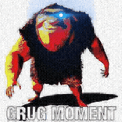 Cartoon Character In Sunglasses And Black Shirt Grua Moment GIF