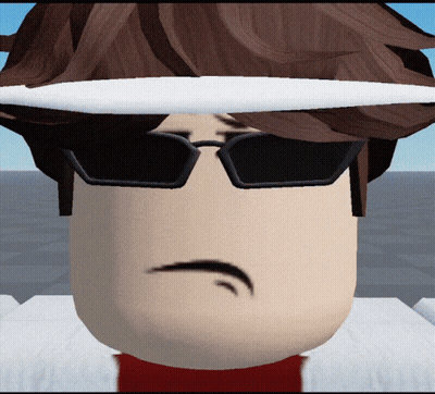 Cartoon Character In Sunglasses And Hat GIF