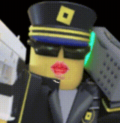 Cartoon Character In Sunglasses And Hat With R GIF
