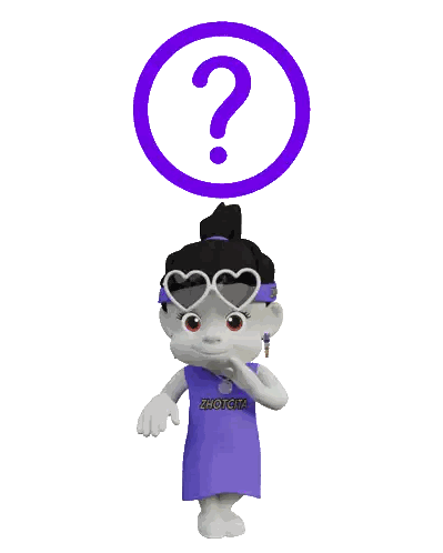 Cartoon Character In Sunglasses And Shirt Sticker