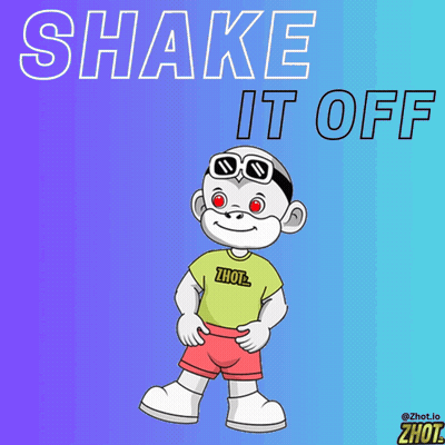 Cartoon Character In Sunglasses And Zhot Shirt GIF