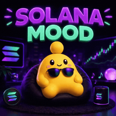 Cartoon Character In Sunglasses On Bean Bag Solana Mood GIF