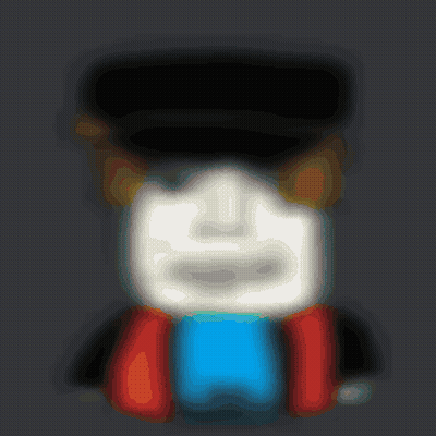 Cartoon Character In Top Hat GIF
