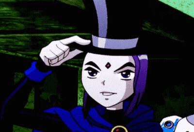Cartoon Character In Top Hat And Cape GIF