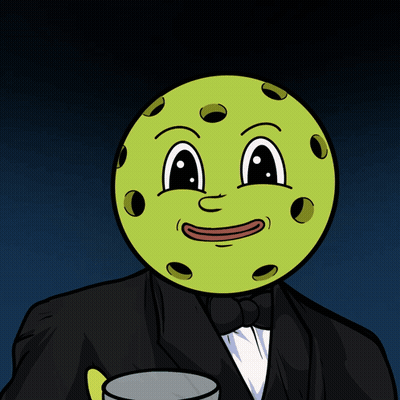 Cartoon Character In Tuxedo Holding Champagne Glass GIF