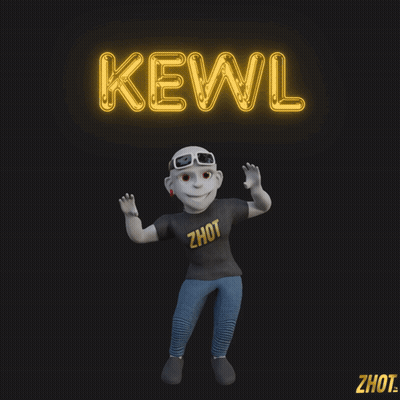 Cartoon Character In Zhot Shirt GIF