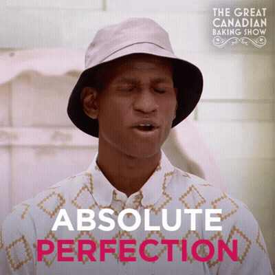 Cartoon Character Jumping Saying Perfect GIF