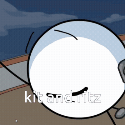 Cartoon Character Kit And Ritz GIF