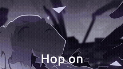Cartoon Character Laying On Ground Hop On GIF