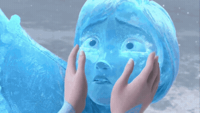 Cartoon Character Looking At Another GIF