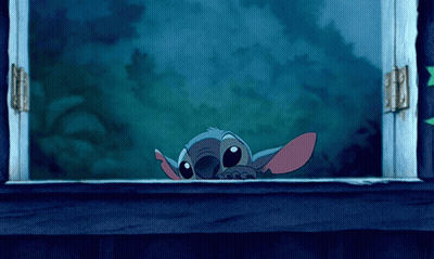 Cartoon Character Looking Out Window GIF