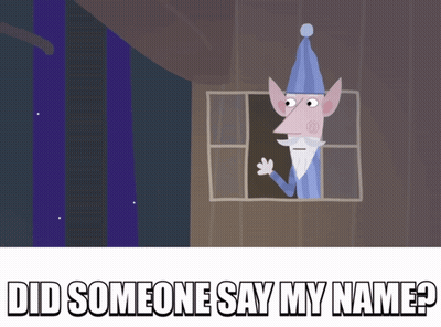 Cartoon Character Looking Out Window Did Someone Say My Name GIF