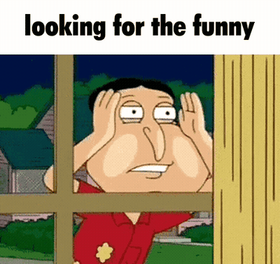 Cartoon Character Looking Out Window Looking For The Funny GIF