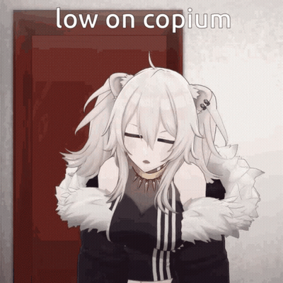 Cartoon Character Low On Copium GIF