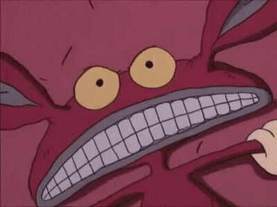 Cartoon Character Lying On Floor GIF