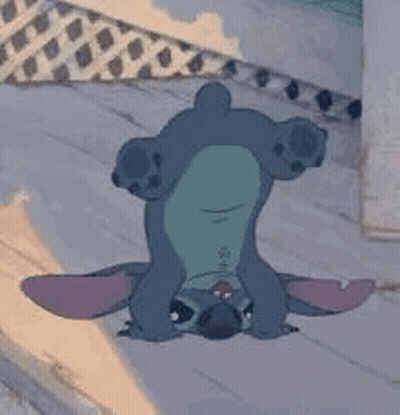Cartoon Character Lying On Floor GIF