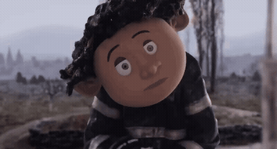 Cartoon Character Making Funny Face GIF