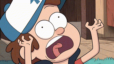 Cartoon Character Making Funny Face GIF