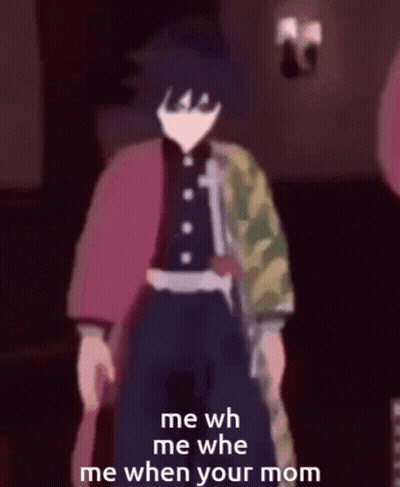 Cartoon Character Me Wh Me Whe Me When Your Mom GIF