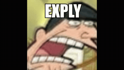 Cartoon Character Mouth Open Saying Exply GIF