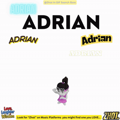 Cartoon Character Named Adrian GIF