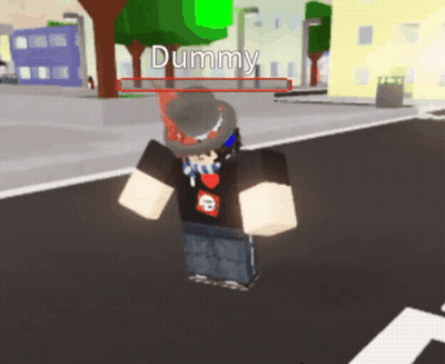 Cartoon Character Named Dummy GIF