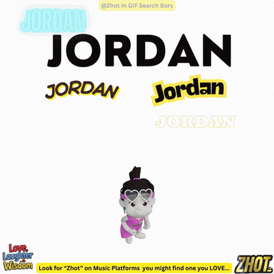 Cartoon Character Named Jordan GIF