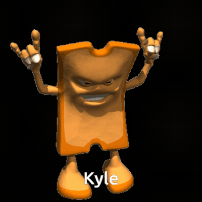 Cartoon Character Named Kyle GIF