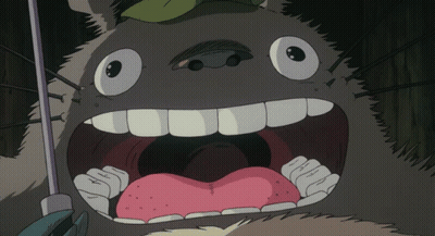 Cartoon Character Open Mouth Close Up GIF