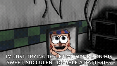 Cartoon Character Peeking Out Of Hole In Wall GIF