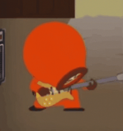 Cartoon Character Playing Guitar With Basketball On Face GIF