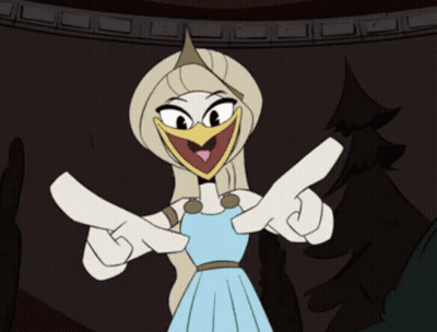 Cartoon Character Pointing