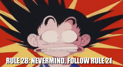 Cartoon Character Rule 28 Nevermind Follow Rule 21 GIF