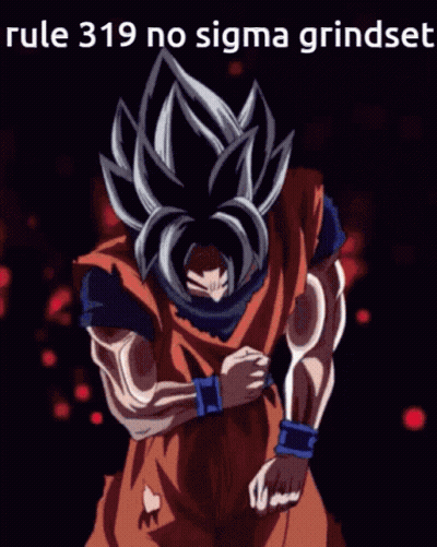 Cartoon Character Rule 319 No Sigma Grindset GIF