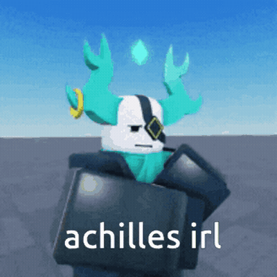 Cartoon Character Saying Achilles Irl GIF