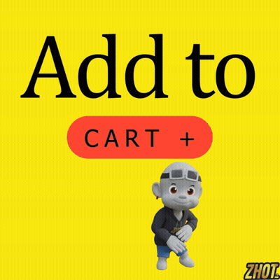 Cartoon Character Saying Add To Cart GIF
