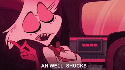 Cartoon Character Saying Ah Well Shucks GIF