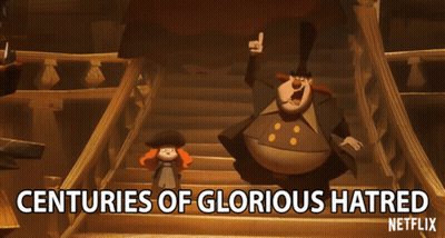 Cartoon Character Saying Alphabet While Holding Book GIF