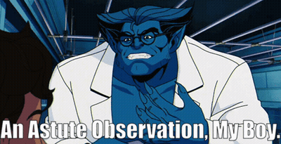 Cartoon Character Saying An Astute Observation My Boy GIF