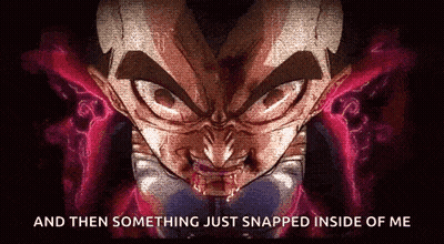 Cartoon Character Saying And Then Something Just Snapped Inside Of Me GIF